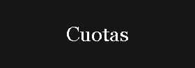 Cuotas